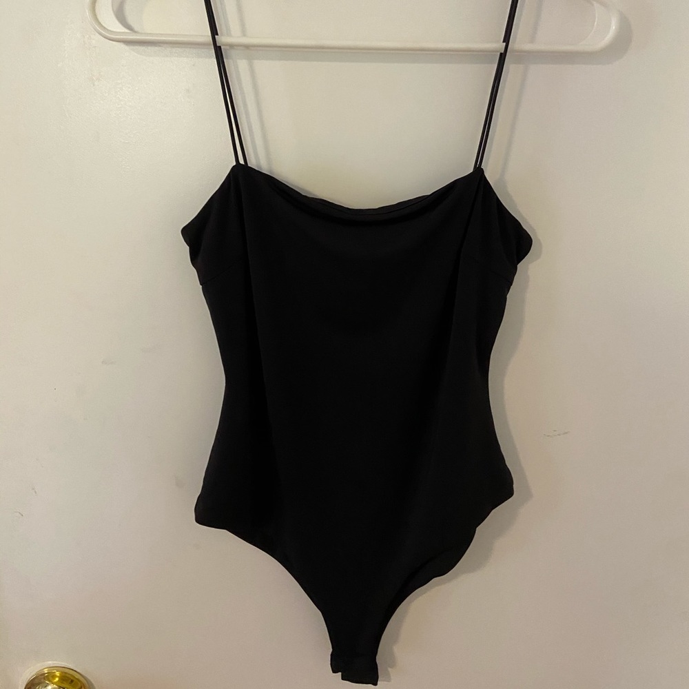 PRINCESS POLLY basic black bodysuit
